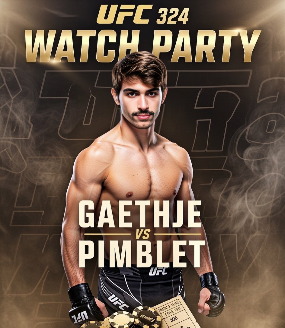 DaddyP_Updates's tweet image. DaddyP. Gambling. UFC 324 WATCH PARTY. 

BE THERE. 🔥

#rainebet #ufc324 

Twitch.tv/daddyptwitch