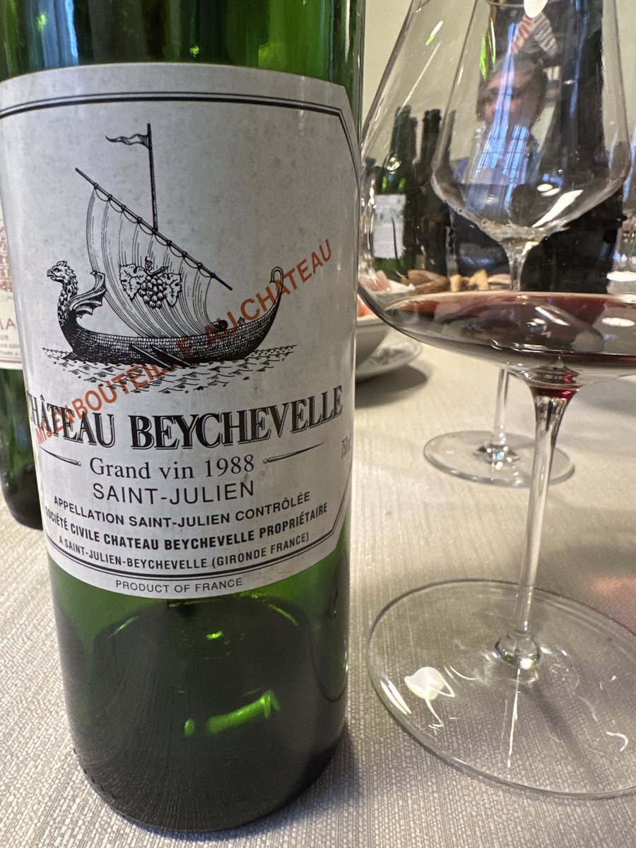 Chateau Beycevelle 1988 saint-julien #bordeaux