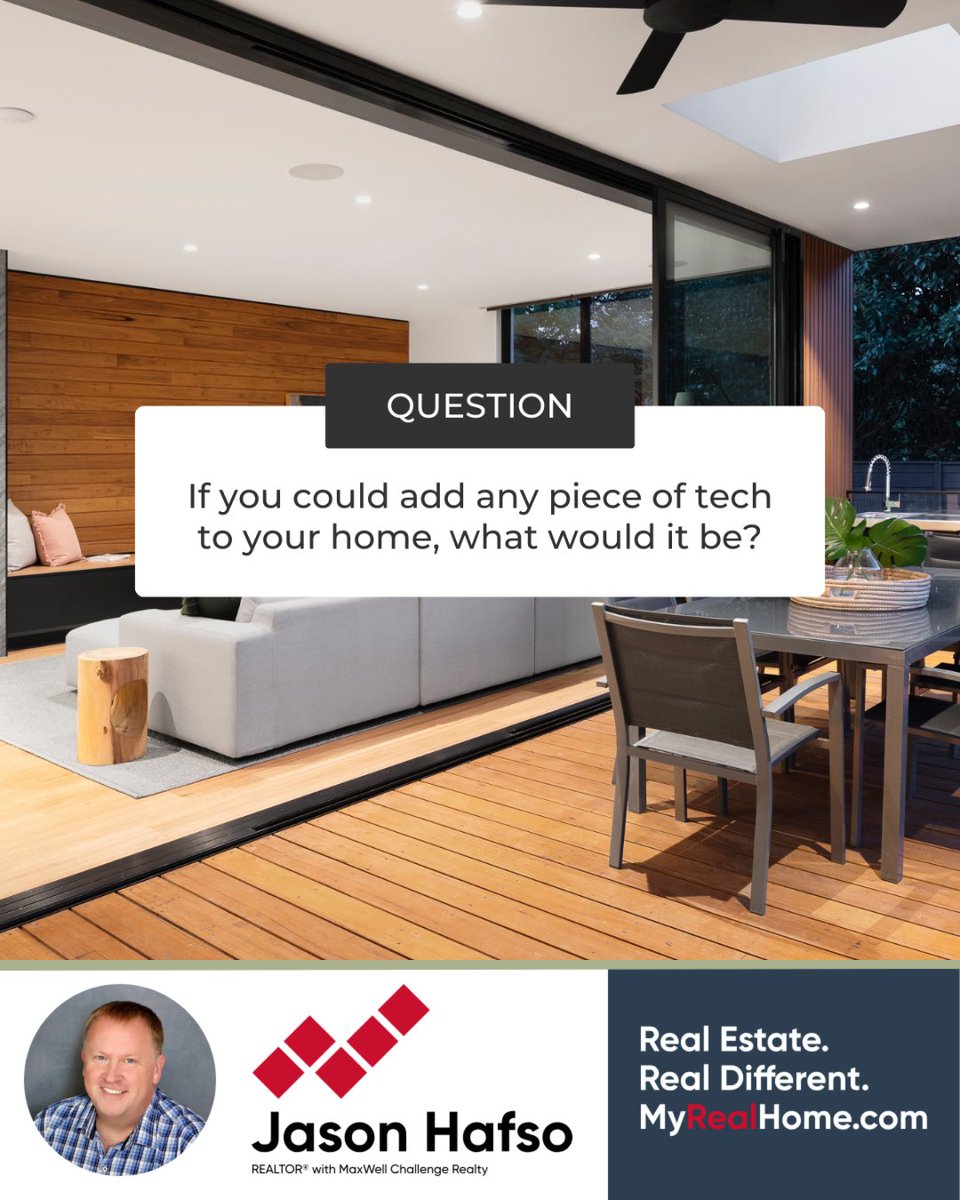 jasonhafso's tweet image. Would it be smart lighting that adjusts to your mood, a thermostat that learns your schedule, or security systems you control from your phone? Modern homes make everyday living easier, safer, and more convenient.

#dreamhome #smarthome #connectedliving #JasonHafso #GoingToBat