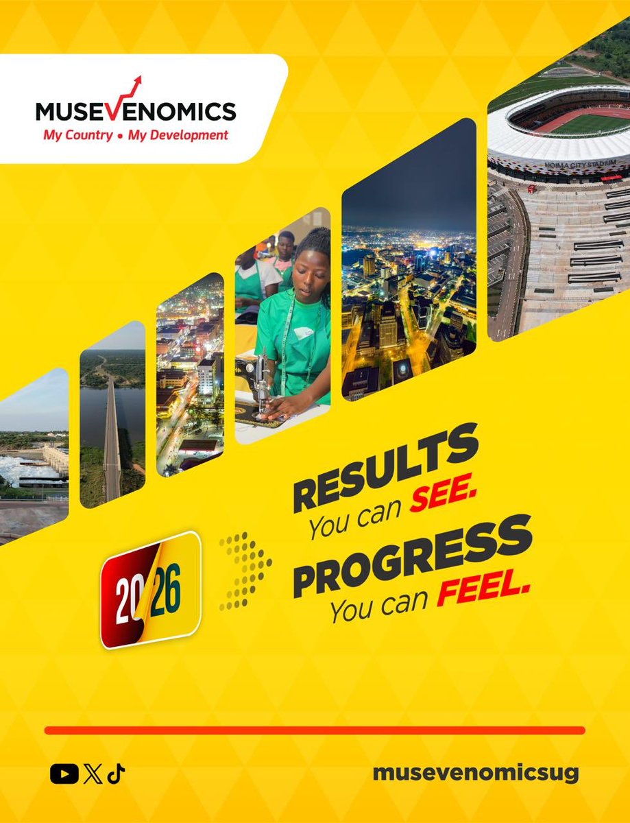 I am in love with <a href="/MusevenomicsUg/">Musevenomics</a> 
      "My Country My Development" 
✔️ 2026-2031 we shall be in the Middle income status as Uganda 🇺🇬 
Results you can see progress you can feel .
#Musevenomics 
#ProtectingTheGains