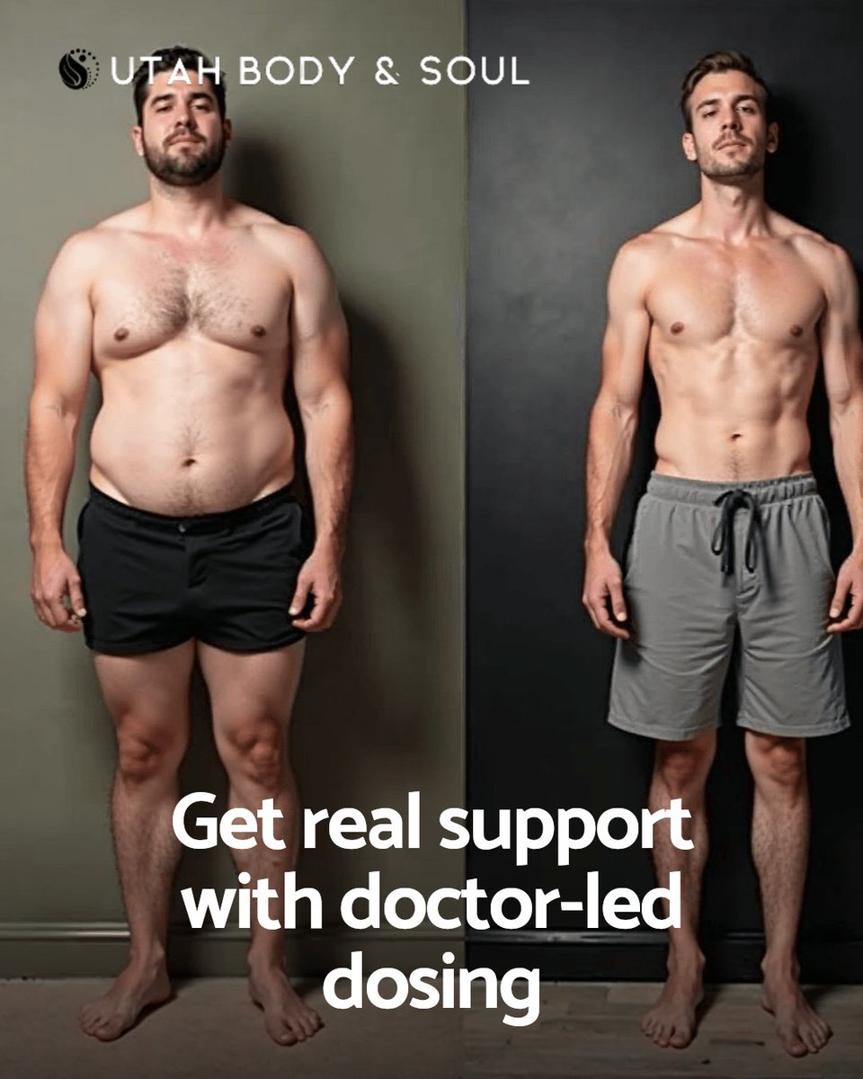 BodyUtah's tweet image. Tried GLP-1s but felt unsupported? At Utah Body and Soul, get doctor-led care with personalized dosing and real support. Book your free consultation today. #SaltLakeCityWellness #SLCMedSpa