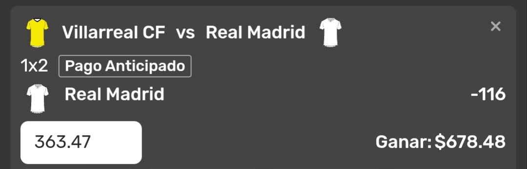 picksAnubisMx's tweet photo. Paso 3 

Real Madrid ML
363.47->678.48 https://t.co/KArW0DHEHF