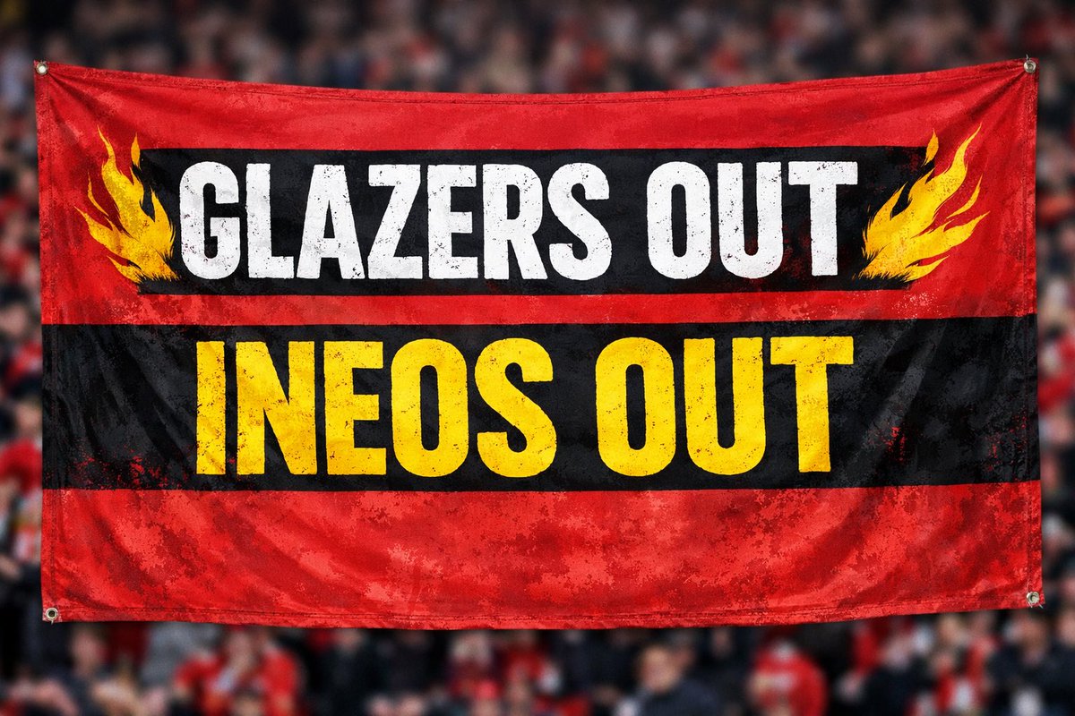 Monty_Mole_1970's tweet photo. #GLAZERSOUT 
#INEOSOUT https://t.co/x73b3IJqpb
