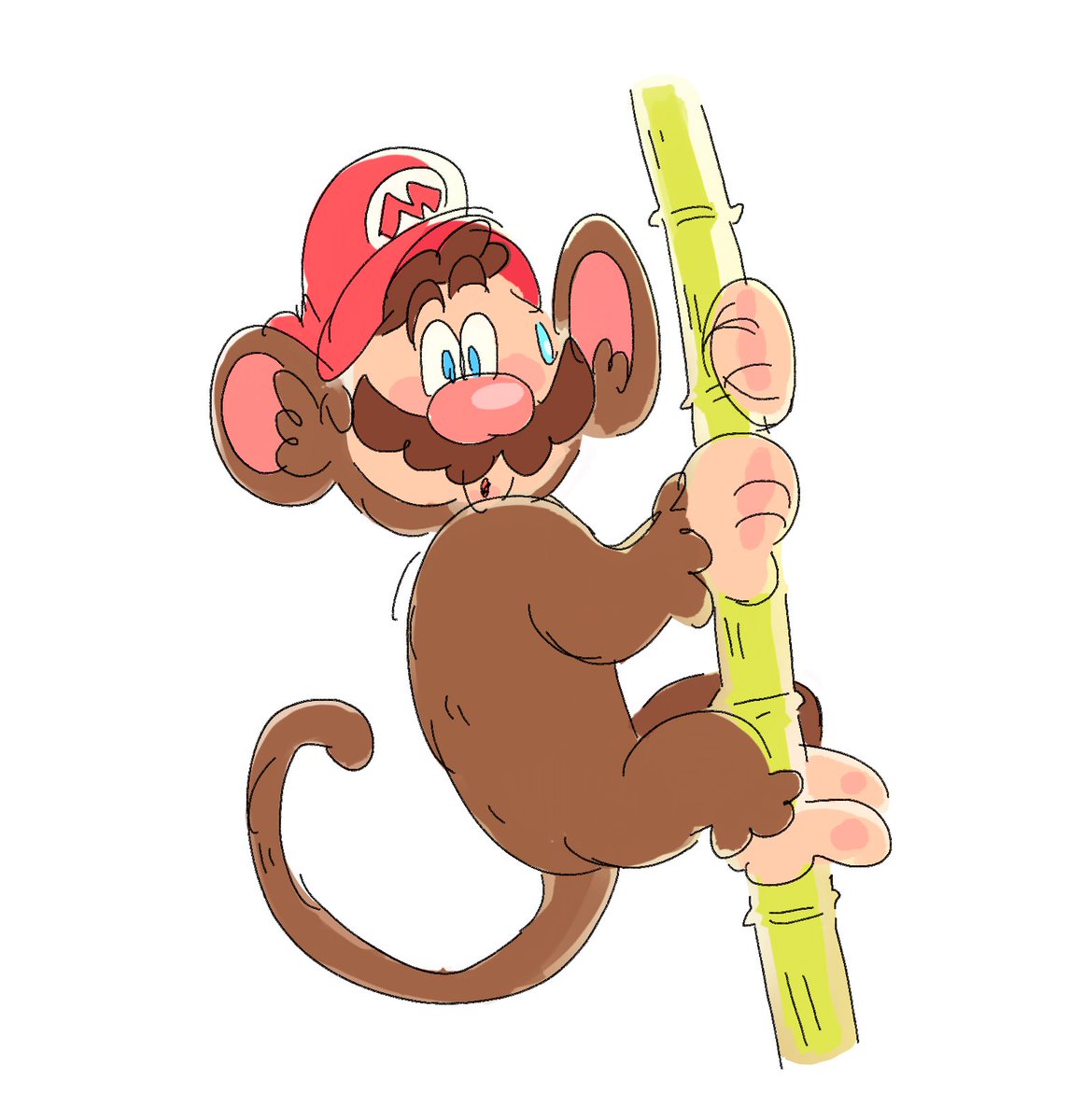 joolianlee's tweet image. old art of some hypothetical mario power ups!