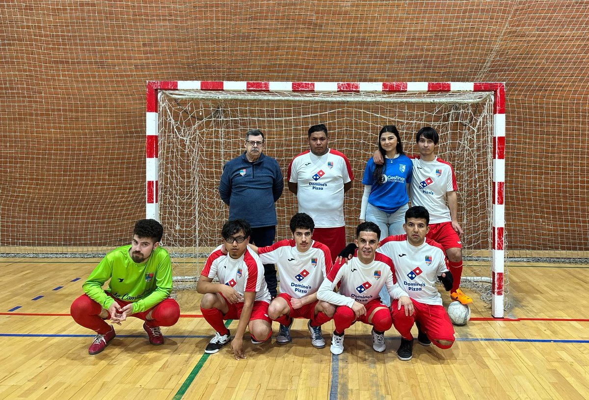 Esta tarde el Inter de Feddig2008 ha jugado su partido de liga de fútbol sala de Femaddi dentro del pabellón Rafael Vargas de Getafe.