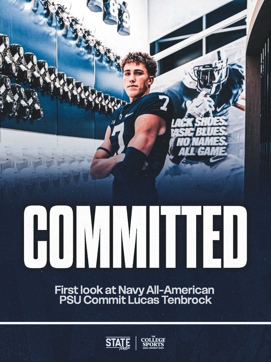 First look at Punter <a href="/LucasTenbrock07/">Lucas Tenbrock 6⭐️</a> in basic blues 💙🤍