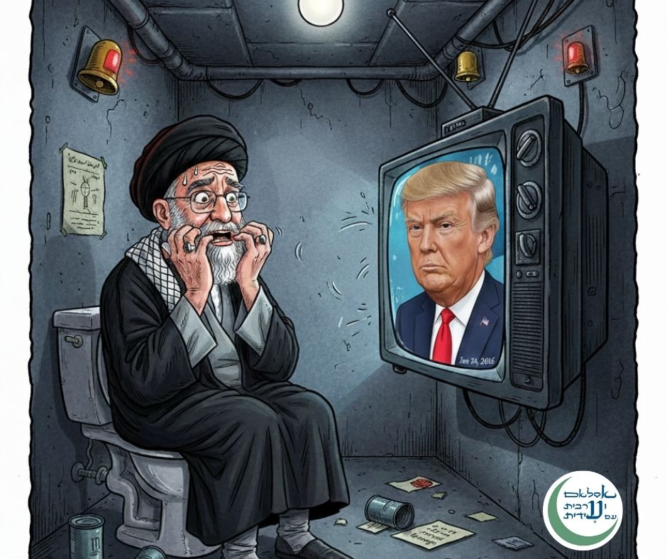 خامنئي المجرم يهدد بالانتقام… لكنه يختبئ في ملجأ تحت الأرض! 
الملالي شاطرين في الصراخ والتهديد، لكن لما الجد يقترب… يركضوا ويتخبوا. 
من يهدد أمريكا وهو يرتجف منها 
يعرف تمامًا أن الطائرات ليست كالكلمات. 
هل الملالي فهموا إنهم اقتربوا من الخط الاحمر؟

Khamenei the criminal