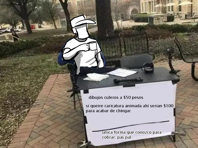 Dave cara de papel (COMISIONES HDP) tweet media