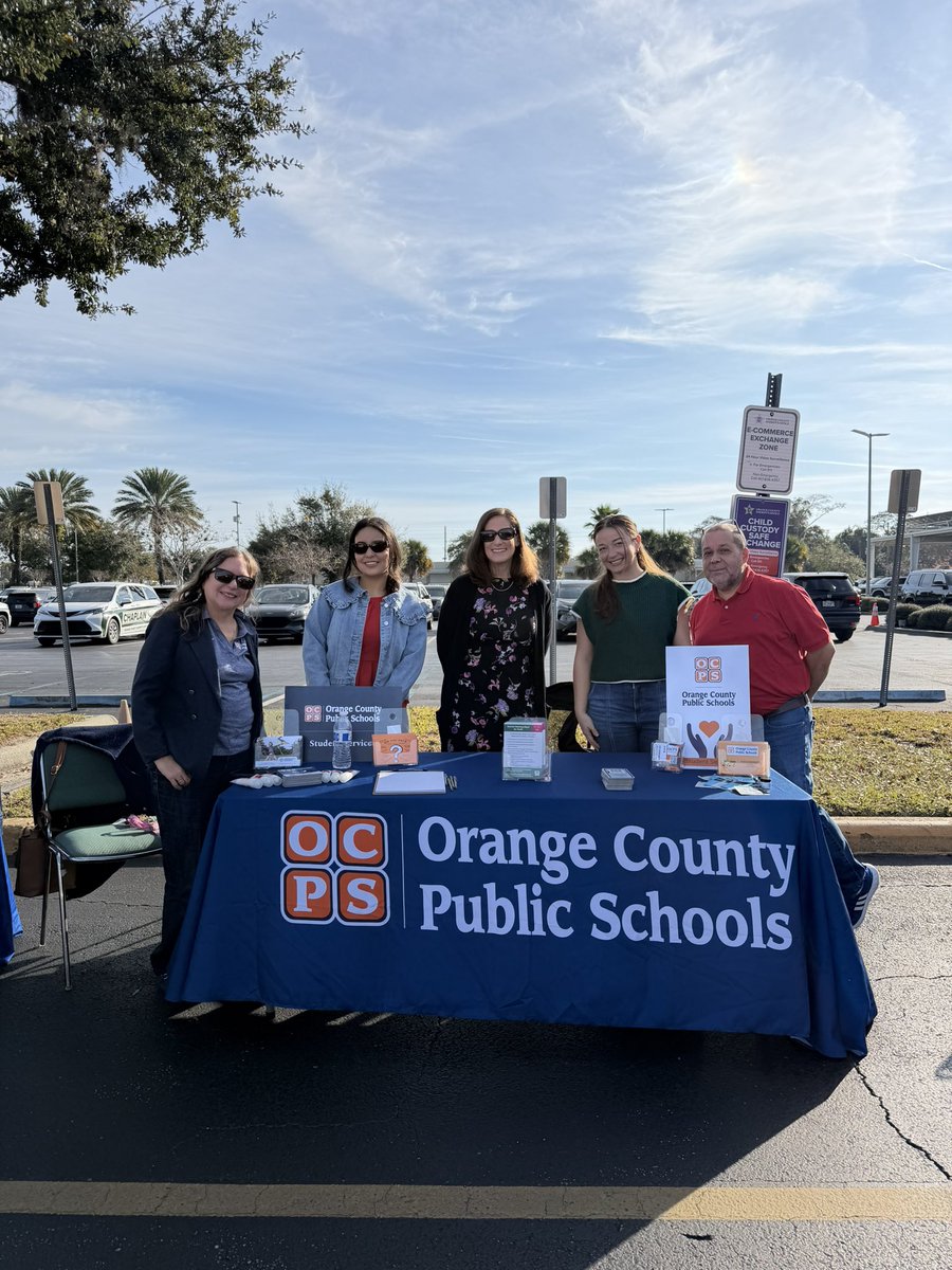 OCPS_SocialSvcs's tweet photo. Honored to be part of the Red Sands Event focused on human trafficking awareness. Our team hosted an info table, and Director Lisa Coffey highlighted the role education plays in shaping our community. Thankful for our county partners. #redsandproject https://t.co/4LgzAZJaHv