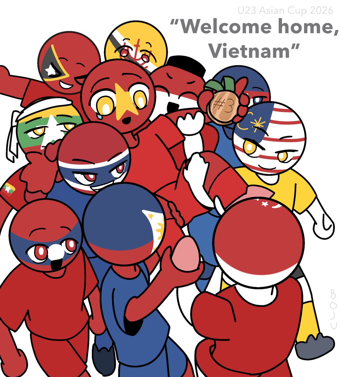 Good job bro #countryhumans #football #U23AsianCup