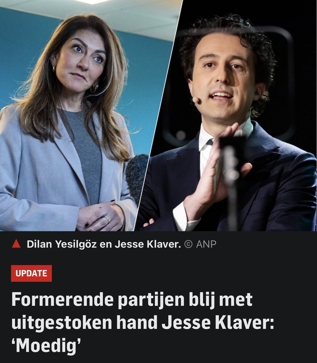 Serieus <a href="/VVD/">VVD</a>?  Gaan jullie de kiezer voor de zoveelste keer bedriegen? 

Zowel D66, VVD als CDA zijn opgetogen over de houding van Klaver.

ad.nl/politiek/forme…
