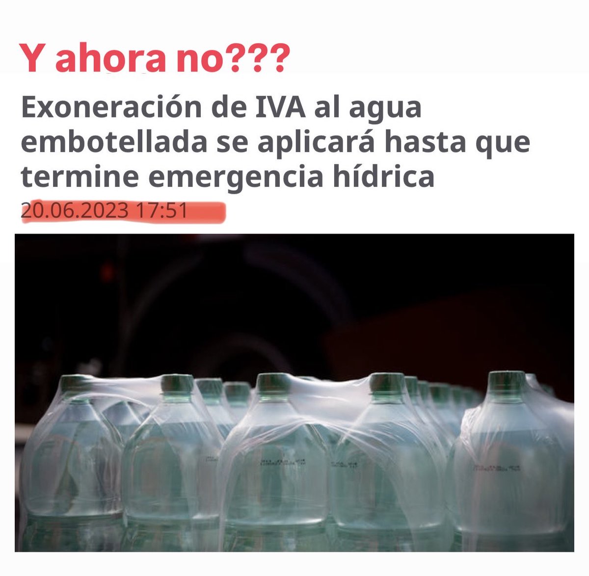 GabrielMRamoss's tweet image. El agua es intomable
Van a decretar la emergencia como lo hizo el gobierno pasado?