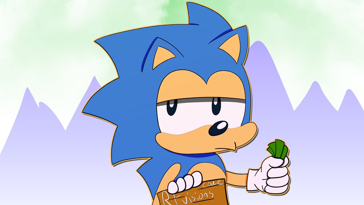 NotVisionz's tweet photo. Sonic! #sonicfanart https://t.co/QxiOwqcu1s