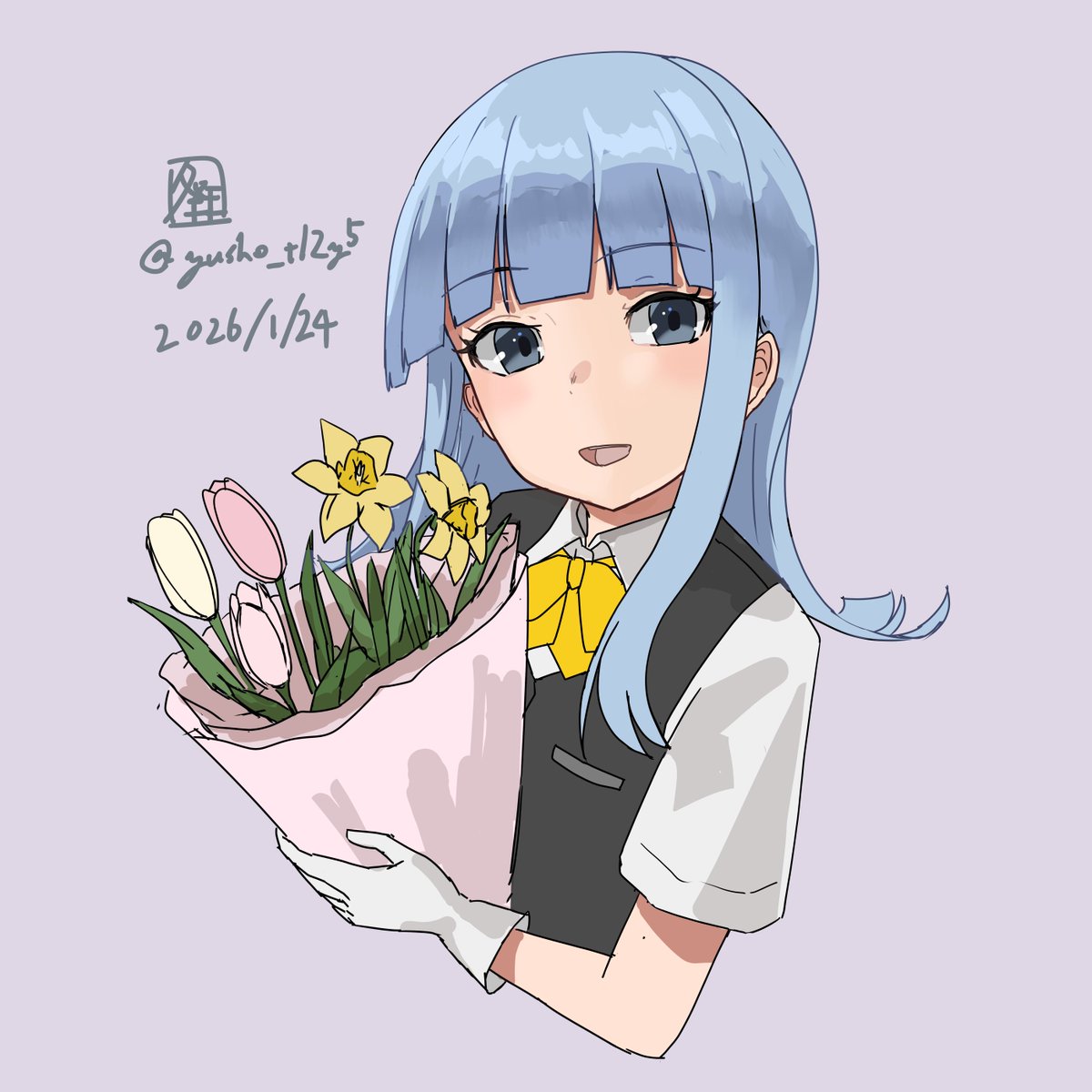 初風(艦これ) 「初風しんすいび1939→2026 #艦これ版深夜の真剣お絵描き60分一本勝負 #」|夕翔 (ゆうしょう)のイラスト
