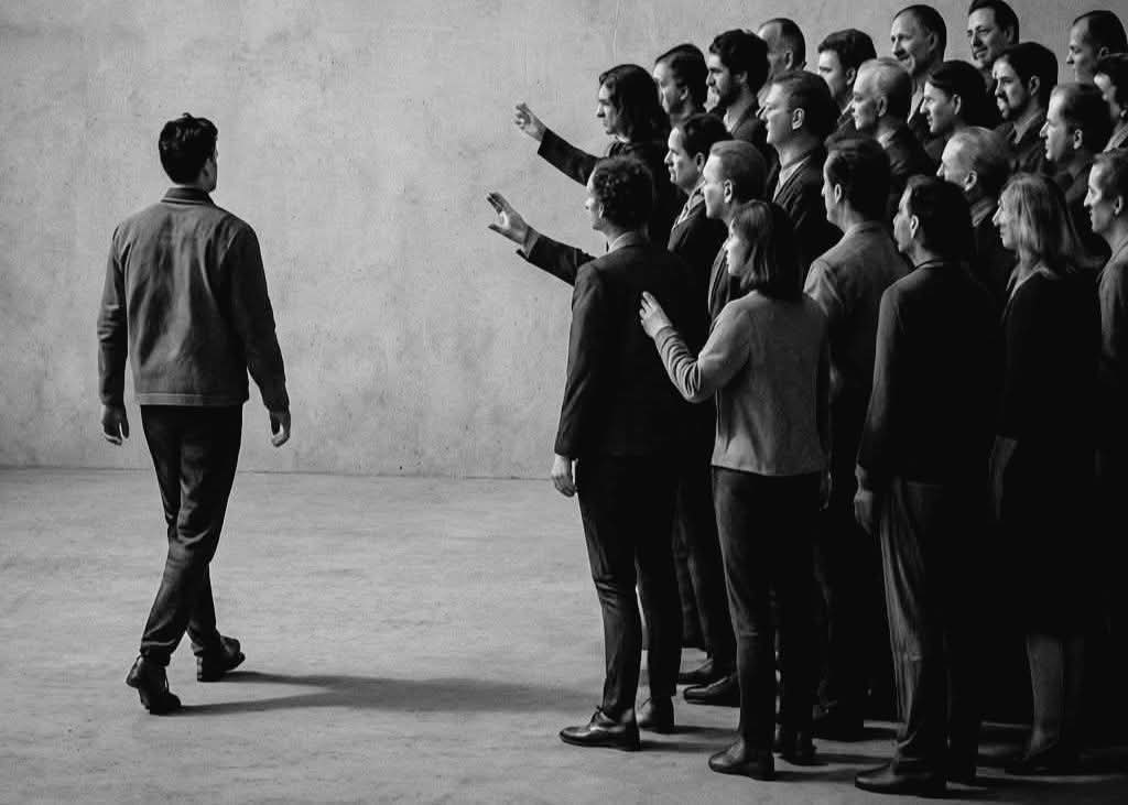 معاشري کي ڏسي پنھنجا فيصلا تبديل نه ڪريو پنهنجن فيصلن تي قائم رهو دنيا ڇا چوندي ڇڏي ڏيو....