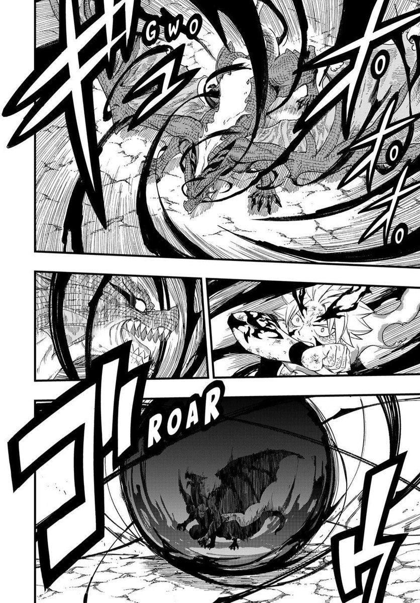 #FairyTail100YearsQuest
#FairyTail
 من سيوقف ألدرون؟
احتمالية ضعيفة، عندك باقي حلفاء إغنيا لم يظهرو حتى الان، الكاتب قد يستعرض قواهم هنا، لكن غالبا هذه اللحظات تكون من نصيب الابطال، وإغنيا راح يحرق تقنية فاريس، حلفاءه لم يبدأو قتالاتهم حتى، فما بالك بسقوطه الان