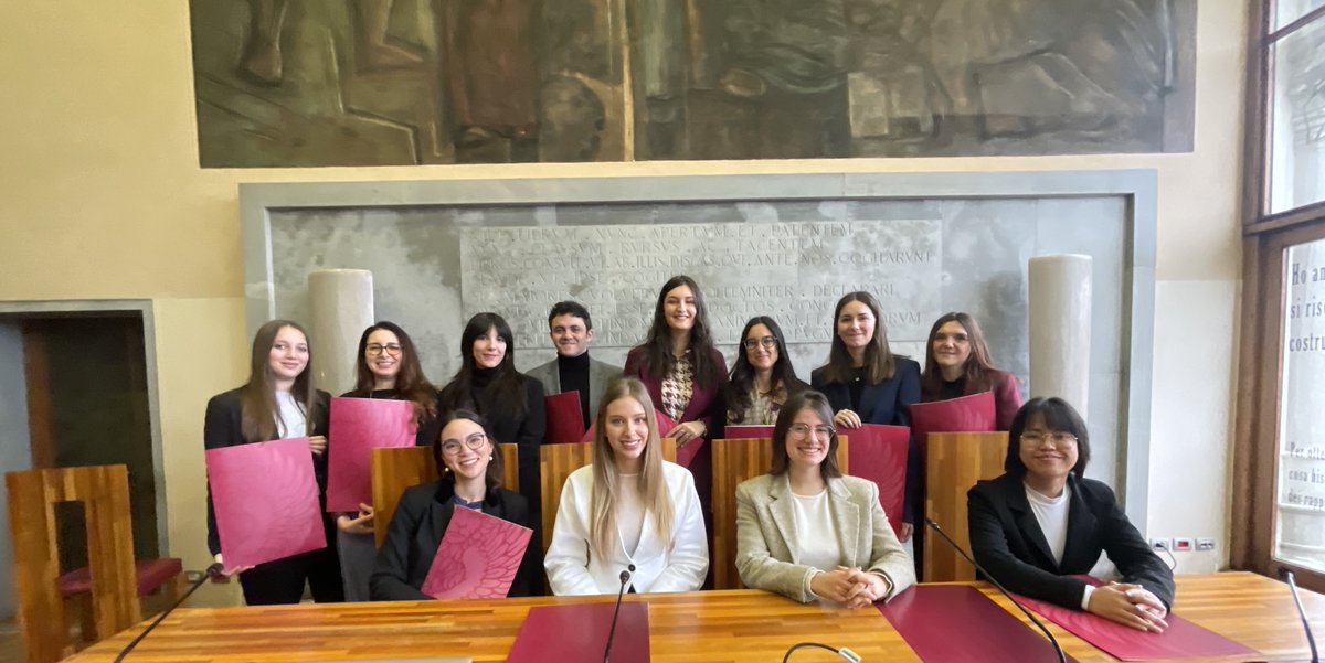 ilCISET's tweet photo. Oggi a Ca' Foscari, in Aula Baratto, abbiamo consegnato i #diplomi agli allievi del #Master in Tourism Innovation 2025.

Today at Ca’ Foscari #University of #Venice, in Aula Baratto, we awarded the diplomas to the graduates of the Master in #Tourism Innovation 2025. https://t.co/SLW3WCY2mQ