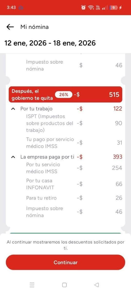 EIJefeDiego's tweet image. Gran acierto de @GrupoSalinas al mostrar con claridad cuánto cuesta realmente una persona dentro de la empresa.

Antes de que empiecen a gritar y criticar el monto del salario ($1,949): ese ingreso es semanal y, por la forma en que está desglosado (bonos, premios, comisiones), no…
