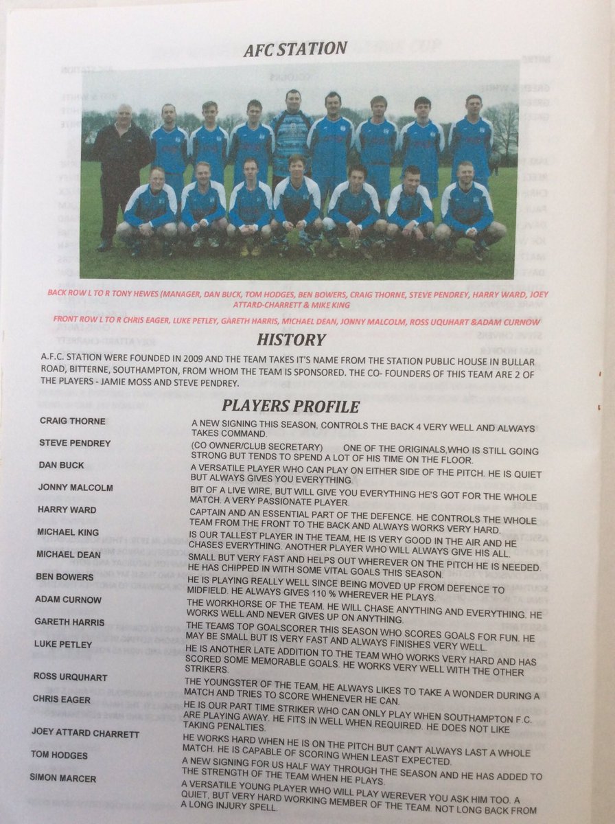 AFC Station tweet media