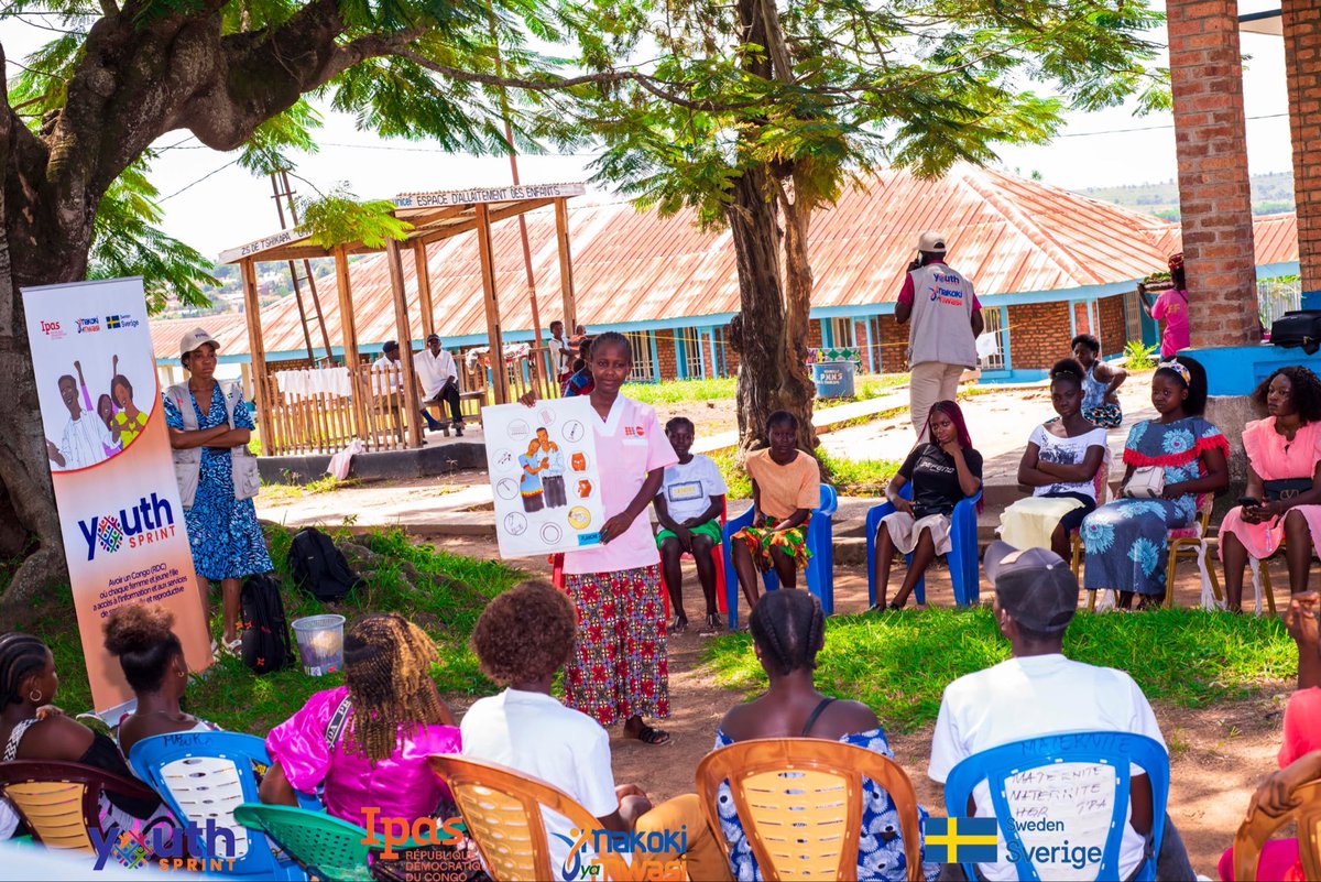 YouthSprint's tweet photo. En RDC, beaucoup de jeunes ont difficilement accès aux services de santé sexuelle et reproductive. Le manque d’information et la peur du jugement les exposent à des pratiques dangereuses. Informer, c’est leur permettre de connaître leurs droits et de savoir où aller. https://t.co/cH7gqnXuLf