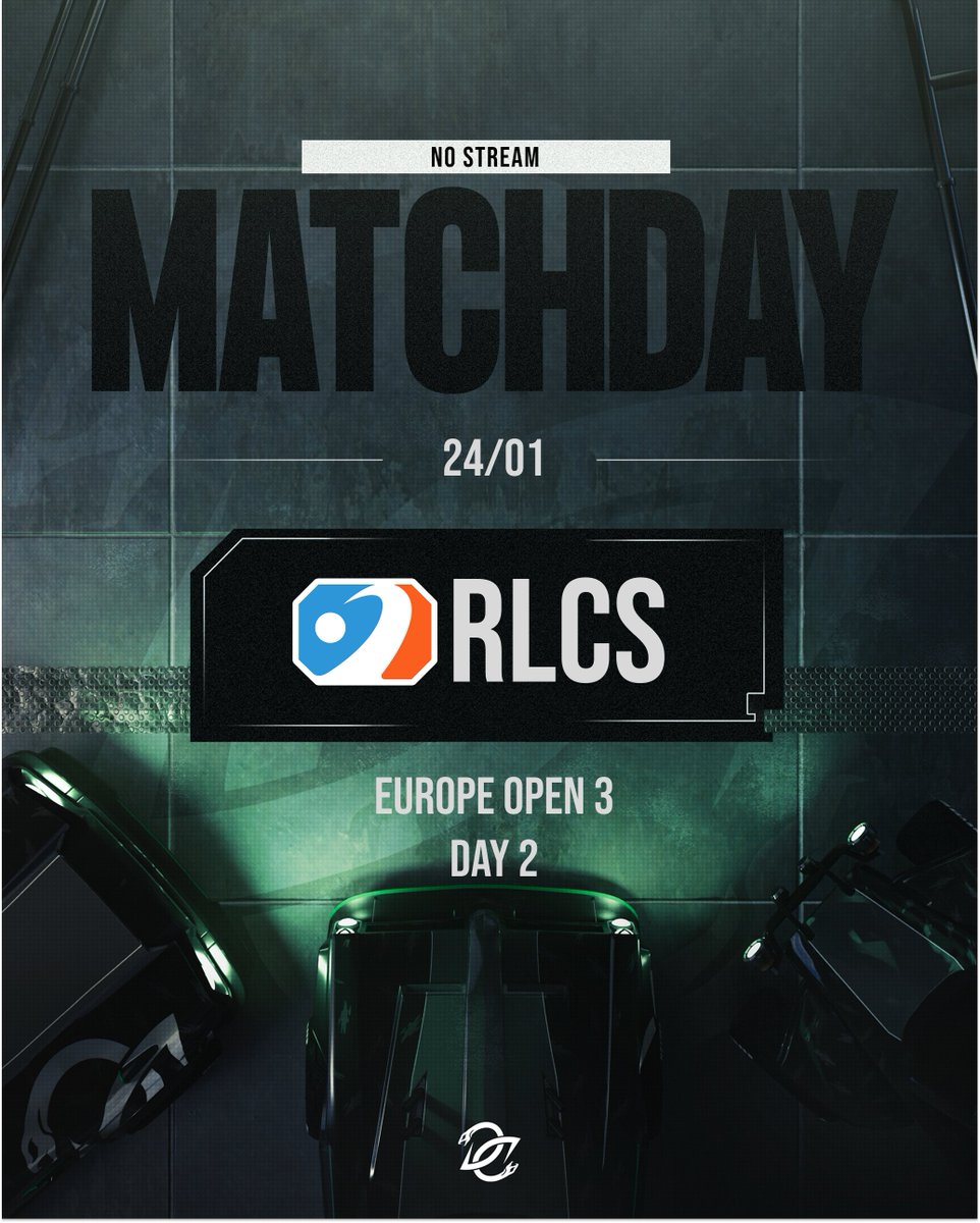 Plus qu’une heure avant la run du siècle sur les #RLCS !🙄 

L’équipe doit traverser l’ensemble du Day 2 en Lower Bracket, ça s’annonce sympathique !🔥

#TSNS🐍