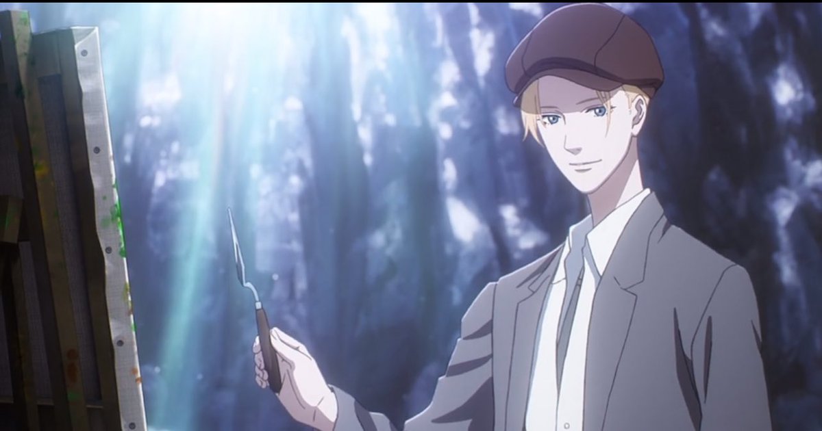 Yonaluvss's tweet image. "ill take you there one day. Don’t forget the blue paint"