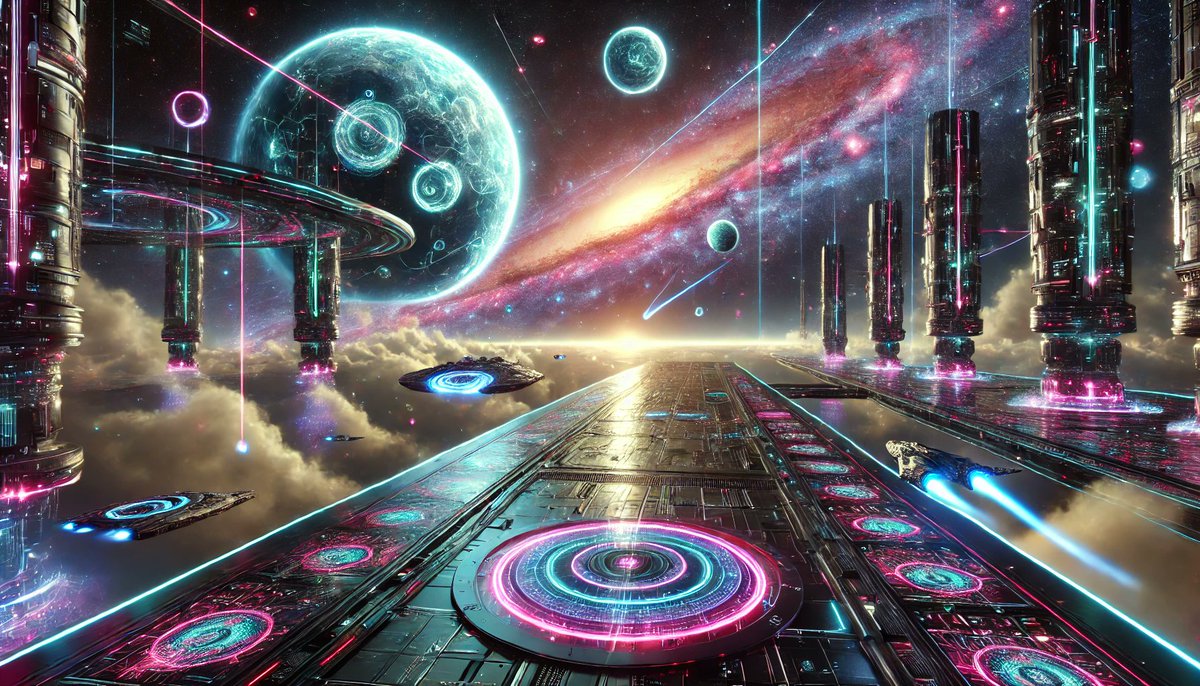 K_AI_Music's tweet image. Cyberpunk Space Station Approaching a Massive Alien Planet

🌌Explore more out-of-this-world inspiration on: gr.pinterest.com/pin/9469522591…

#CyberpunkArt #SpaceStation #SciFiArt #AlienPlanet #AIGenerated #FuturisticSpace #CosmicChaos #DigitalArtwork #KAIMusicACK