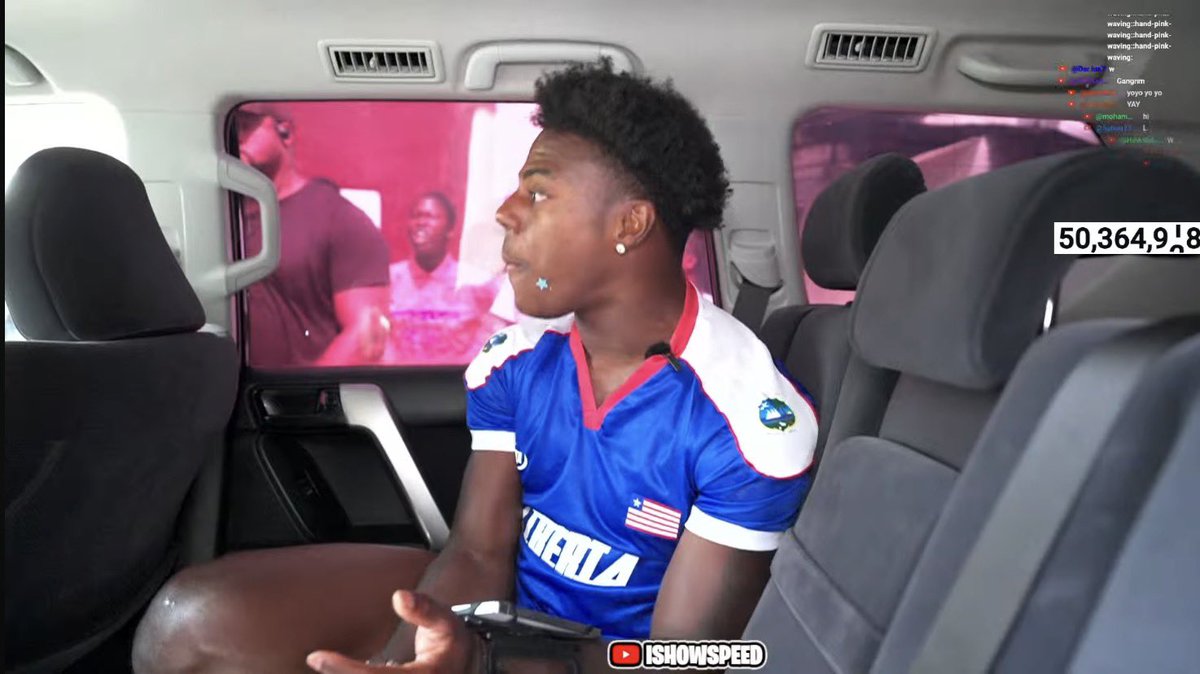 IShowSpeed pulls up to Liberia and shuts DOWN Monrovia 
Car can't move, fans chanting his name, pushing the whip through traffic, Messi fan begging for a GOAT debate...😂🔥🔥🔥
This man is a walking global event. Africa tour hitting different!   Who catching the stream?