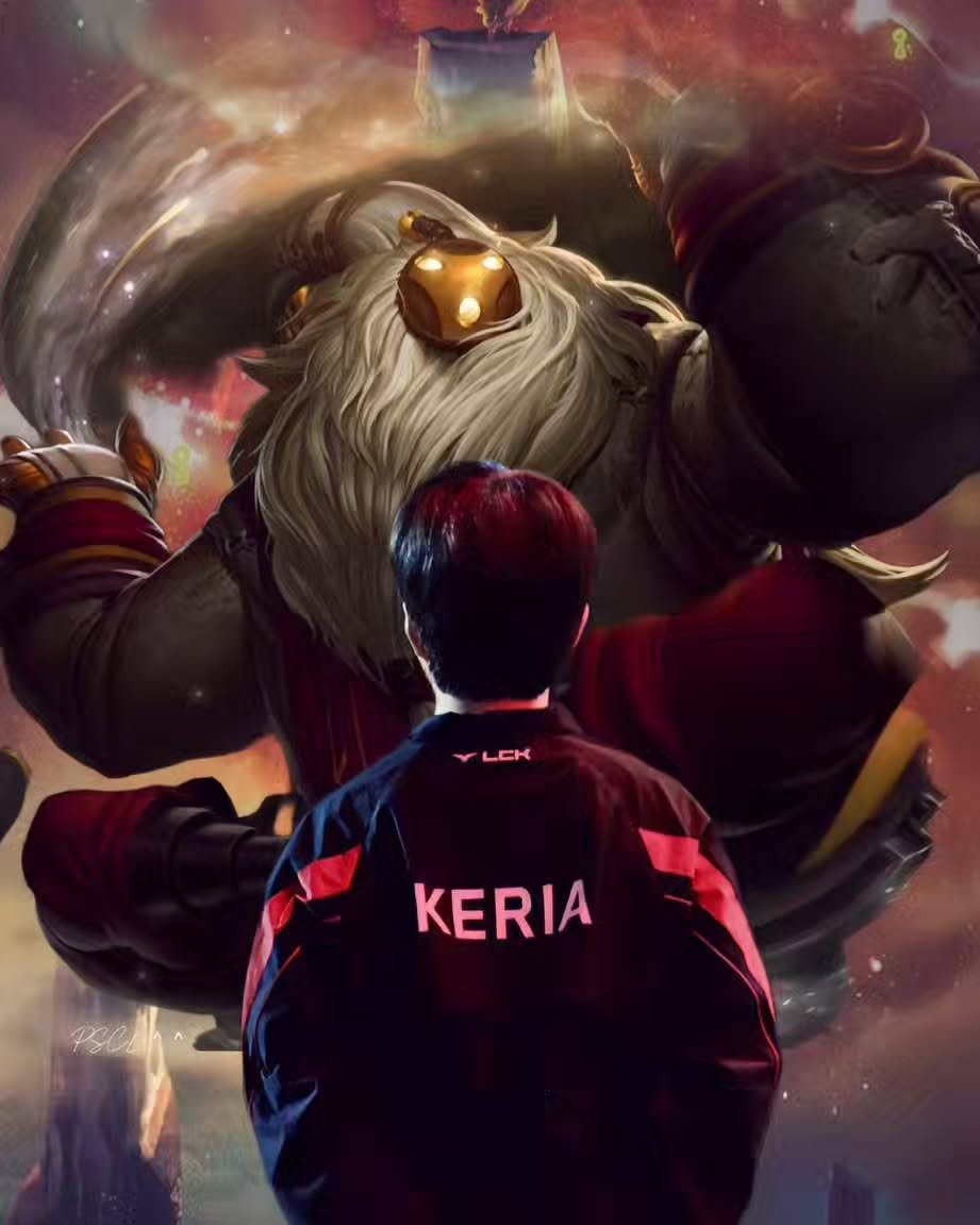HLE Gumayusi 🇰🇷 to his teammates after losing to T1 🇰🇷: 

"I told you, don't give Bard to Keria"