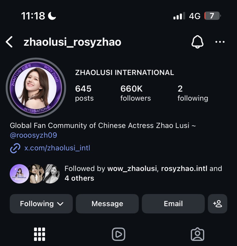 To all Zhao Lusi fans, please follow @ZhaoLusi_Rosyzhao, Lusi’s international fan club Instagram account. Let’s show our support together!