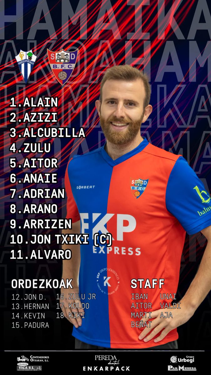 BalmasedaFC's tweet photo. HAMAIKAKOA 🔵🔴 https://t.co/ec2J8CXLyl