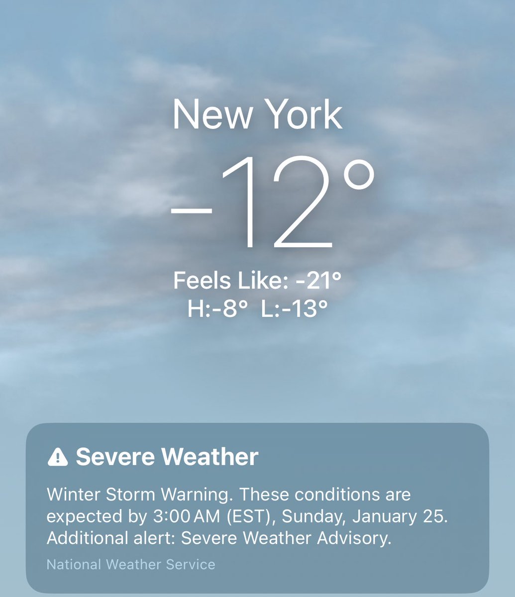 y mañana tormenta de nieve 🥶❄️