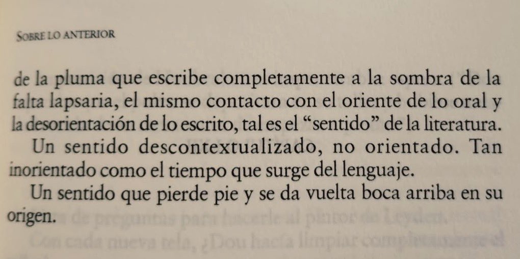 skttrbrn's tweet photo. No he leído aún a Pascal Quignard más que por pasajes sueltos, siempre brillantes, que mis amigos han mostrado en sus historias de Instagram etcétera. Hoy fue éste que me apabulló porque es lo mismo que estaba escribiendo yo, pero desmañadamente, desde hacía semanas. https://t.co/wwT0uGGZyo