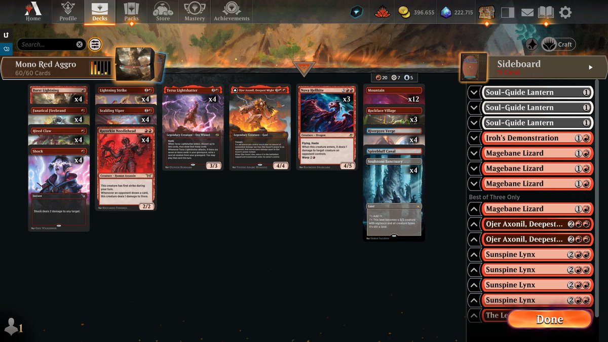 Giusepp68746450's tweet photo. 7 - 0 in Standard Metagame Challenge with Mono-Red! @fireshoes https://t.co/f7wz38WrmB