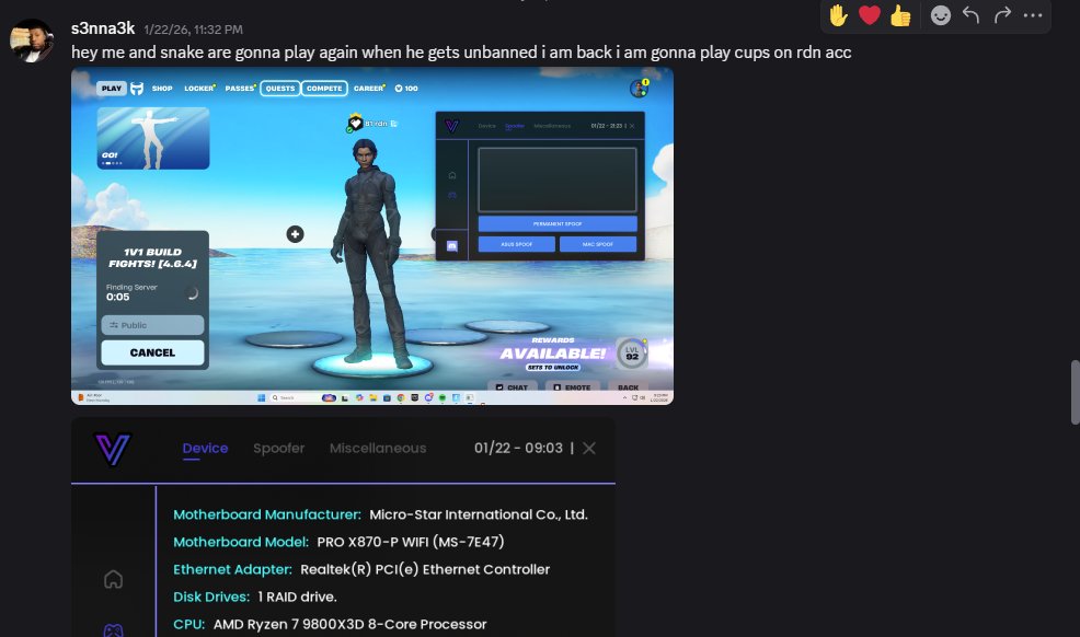 Queasykame44's tweet photo. @FortniteStatus can we get this racist player banned asap? hes full cheating on an account named 81 rdn which he got from his friend whos so dumb to give his acc away just to get it banned. @s3nna3k is fully ban evading with different ip's. Report 81 RDN for justice https://t.co/QUHn53ic4N