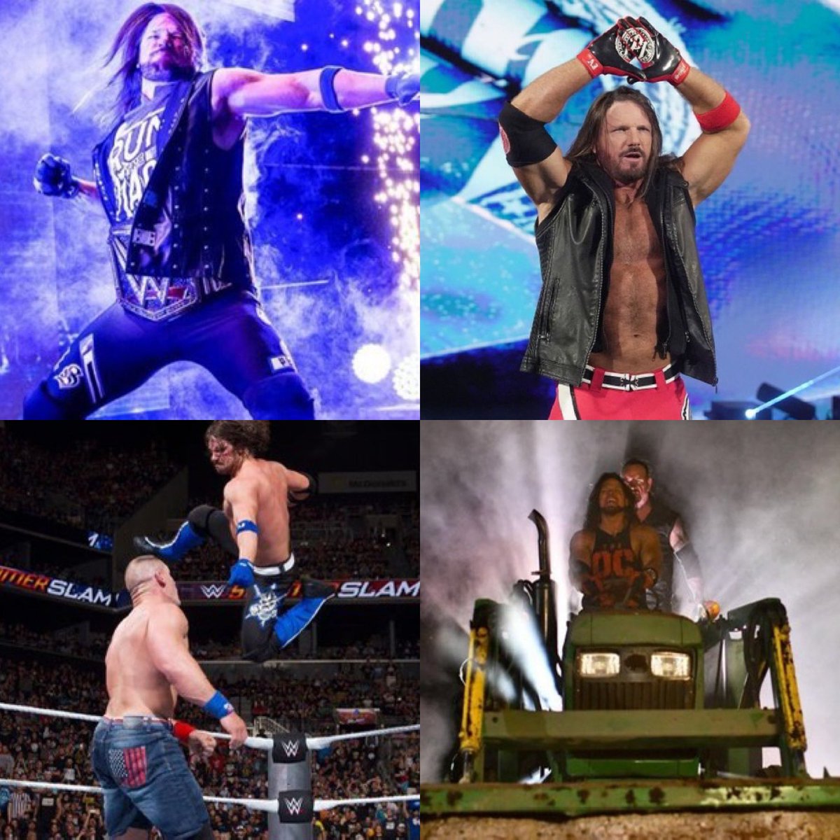 WrestleOps's tweet image. 10 years ago today, AJ Styles arrived in WWE.
