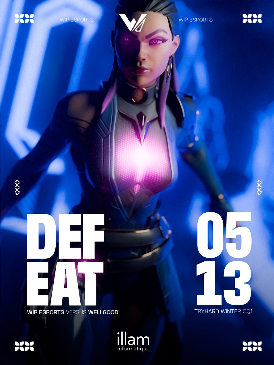 WIP_EsportsTeam's tweet photo. On n'a pas su imposer notre jeu.
GG #WELLGOOD 🫡
Prochain match contre #wonder.
#WEAREWIP 🟦 https://t.co/GD9cBI6fmz