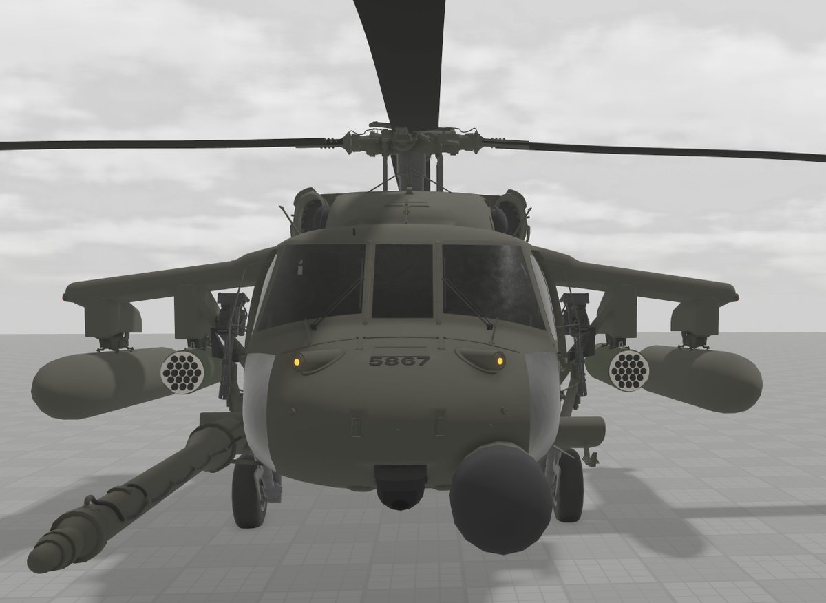 Haarinala's tweet image. Moving away a bit from the cold war and back to the uh.. bunny stuff... have a MH-60
