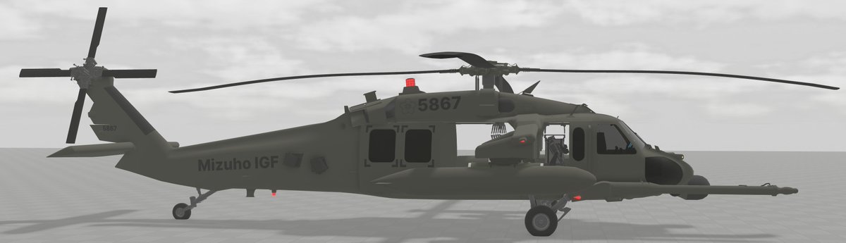 Haarinala's tweet image. Moving away a bit from the cold war and back to the uh.. bunny stuff... have a MH-60