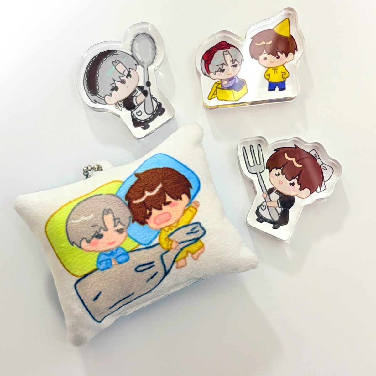 #RT
#passion #패션
26.01.25 정태의 생일과
드씨발매 기념해서
알티추첨을 통해 5분께

🎀일태 메이드 코롯토 2종 세트
🎁선물상자 일태 코롯토 1종
🛏️쿠션 키링 1종 모두 드립니다~:)

추첨일:26.01.28

패션 본편 다심 라가 스위트 전권, 
웹툰 전회차, 소장본등 2가지 소장인증을 받고 있습니다.