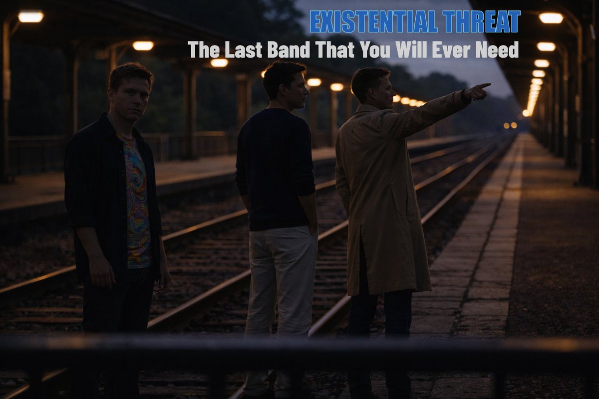 KidConfusion's tweet photo. "Existential Threat" is the Alternative/Indie/Folk/Punk trio that has been described as a cross between R.E.M., The Jam, and mid-period Beatles.
Described by Who? Yeah, them, too.

Listen for yourself and decide: https://t.co/nUaNI5DDQ7

#indierock #powerpop #janglepop https://t.co/jg0UbE9MmG
