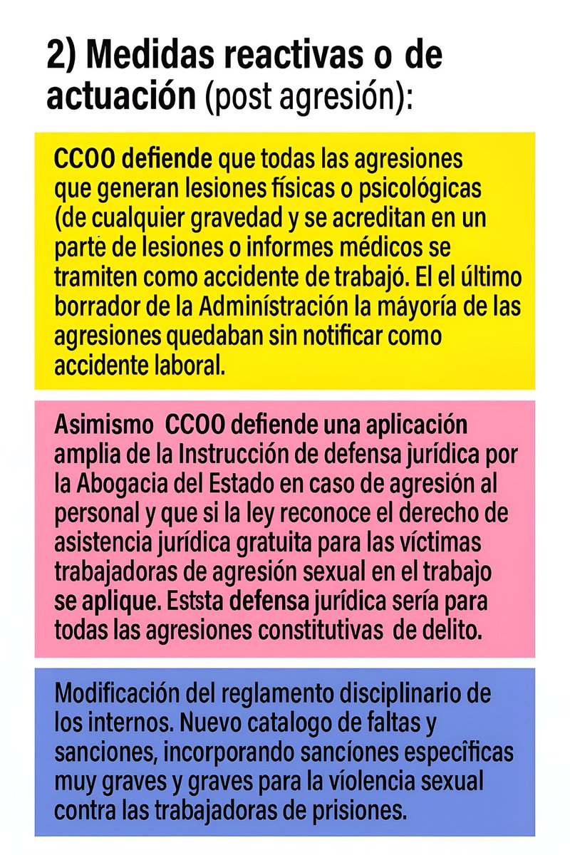 🩸  MÁS AGRESIONES 

📌 Agresión  en #Morón

📍Todo el apoyo a las víctimas frente a indolencia <a href="/IIPPGob/">Instituciones Penitenciarias</a> y <a href="/interiorgob/">Ministerio del Interior</a> 

📍#PEAFA firmado por #UGT y #CSIF quita prevención personal #sosprisiones 

📌 Sin sanidad y salud mental las agresiones suben