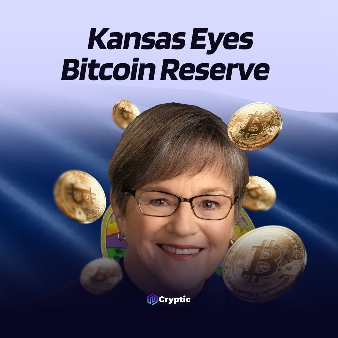 Cryptic_Web3's tweet image. 🇺🇲NEWS: Kansas has introduced a bill to create a Bitcoin and digital assets Strategic Reserve Fund, allowing the state to hold crypto as part of its financial strategy.
