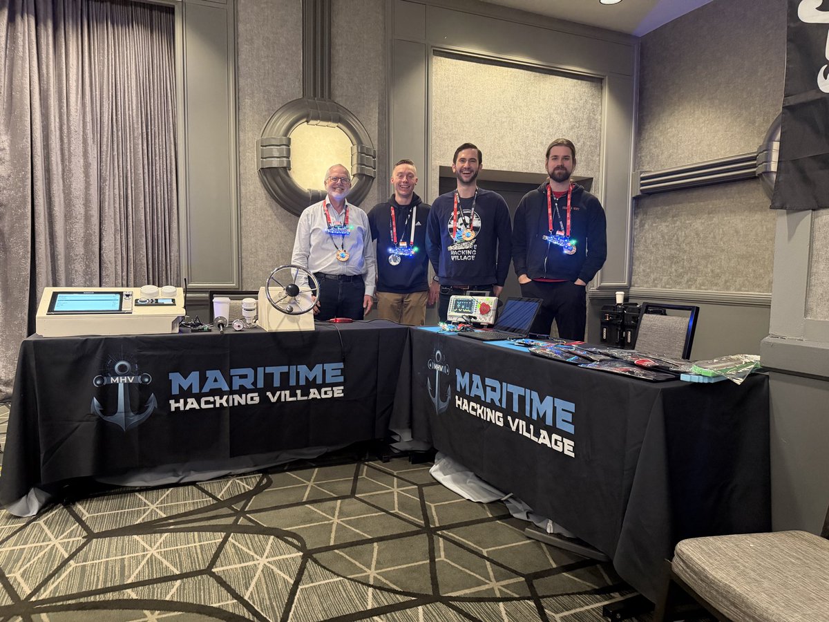 Maritime Hacking Village tweet media