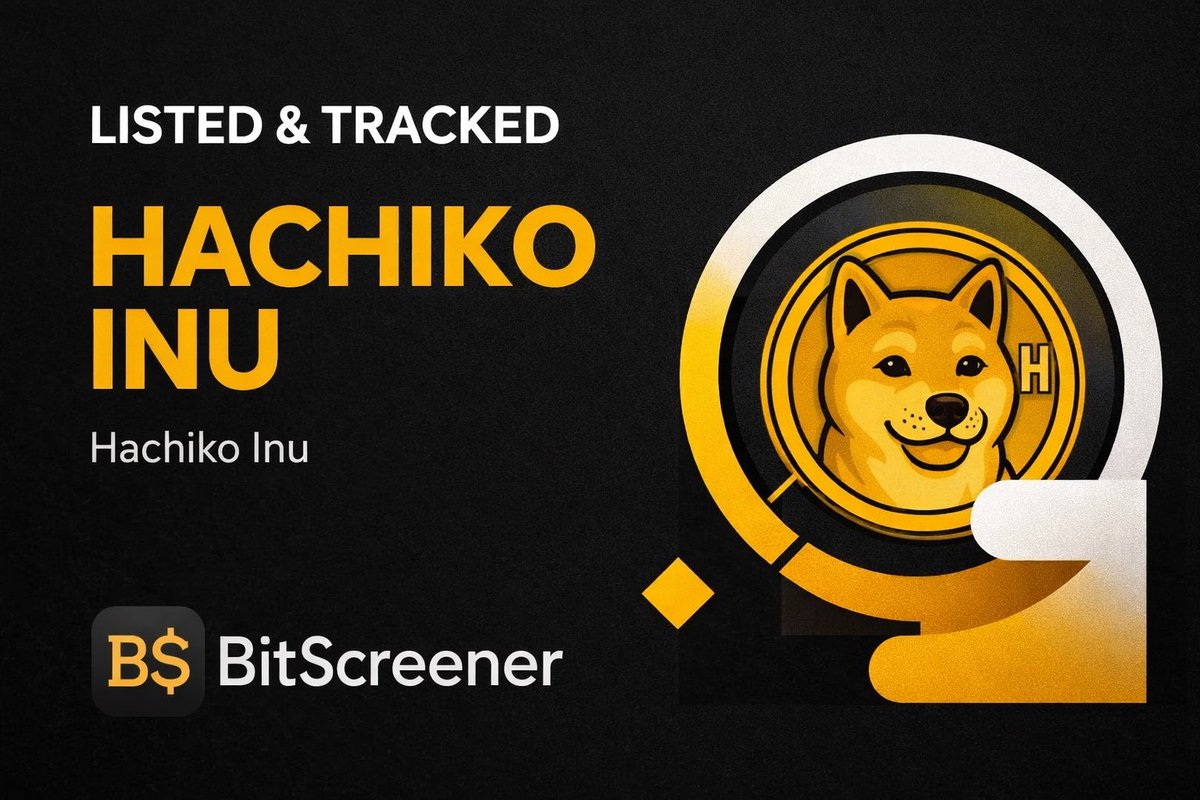HACHIKO is now listed on <a href="/BitScreener/">BitScreener</a> 🐕

Bitscreener is a platform used mainly by active traders to track live price movements and trading activity.

This means HACHIKO is not only tracked, it’s actively buying &amp; selling.

Real trades. Real market behavior.

Visibility is