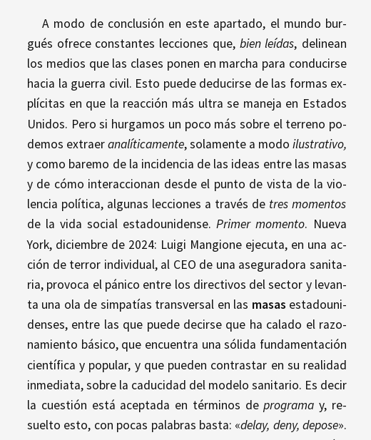 Emancipaci0n's tweet photo. De Luigi Mangione al asesinato de Charlie Kirk: lecciones sobre cómo el proletariado puede conducirse hacia la guerra civil revolucionaria https://t.co/j5ZKU98Fur