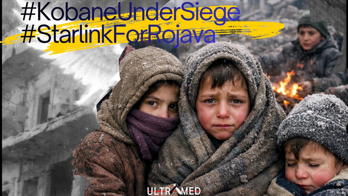 #StarlinkForRojava

#KobaneUnderSiege 

#Rojava’ya İnsani Koridoru açın!