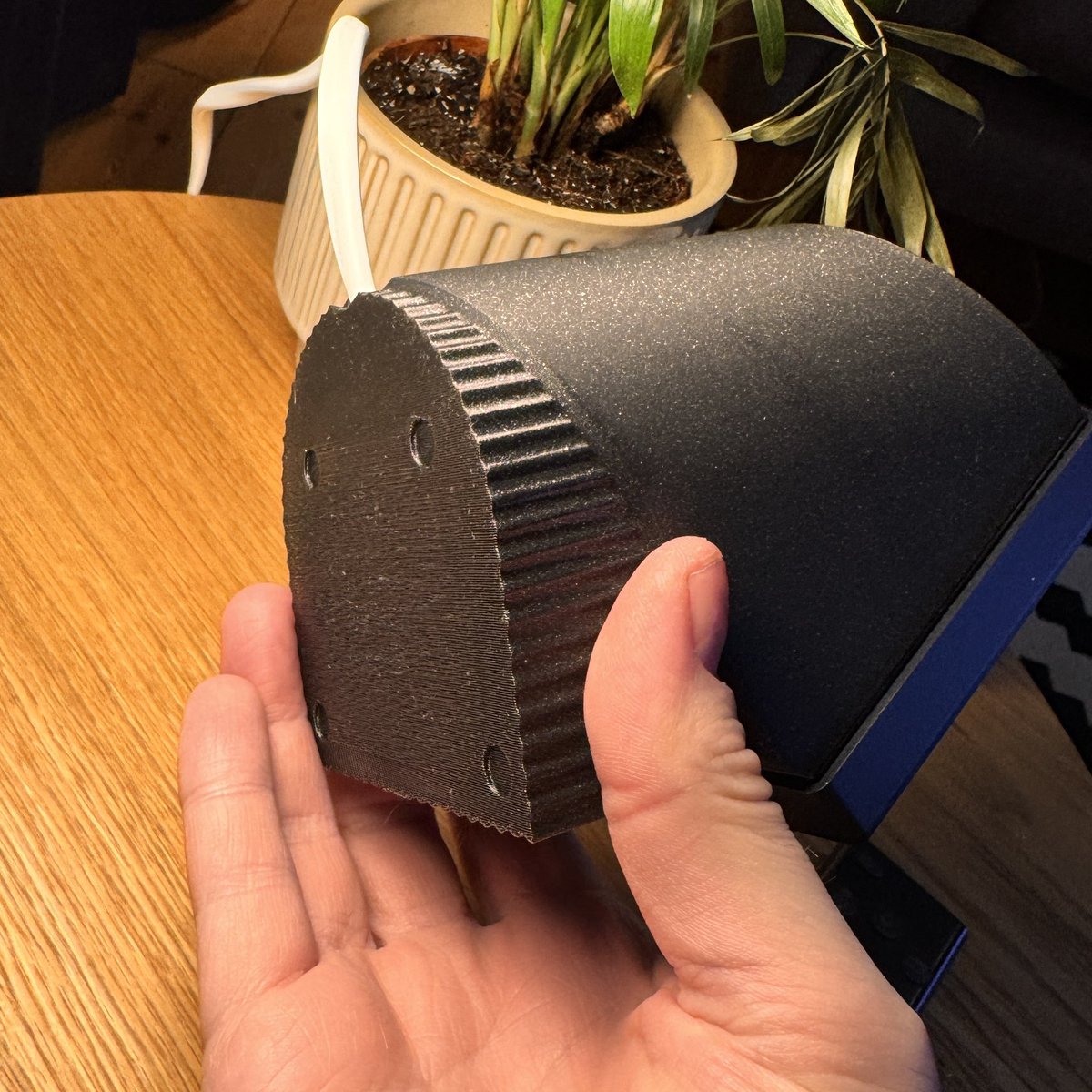 This is my take on a 3D printed table stand for the NSPanel Pro from <a href="/sonoff_global/">SONOFF_Global</a> . 

It uses two M3 heat inserts to secure the panel to the stand. I'll upload it to Printables/MakerWorld later today or tomorrow for those who are interested.