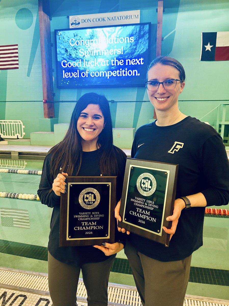 fhsgoldswim's tweet photo. 2026 Boys AND Girls District Champs this season!! We could not be more proud of these athletes and the potential they carry into Regionals!! https://t.co/fLtJxt4mZs