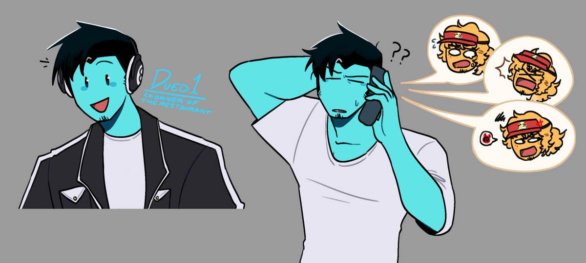 Dued1, might work on my hc design more later

#workatapizzaplace #dued1